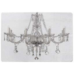 Benjamin Tate Design Chandelier Designer Rug in Natural - Size: Large - thumbnail 1