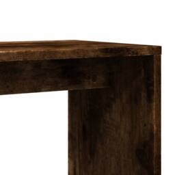 Berkfield Home Side Tables 2 pcs Smoked Oak 50x30x50 cm Engineered Wood in Brown - Size: 50 x 30 x 50 cm - thumbnail 9