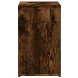 Berkfield Home Side Tables 2 pcs Smoked Oak 50x30x50 cm Engineered Wood in Brown - Size: 50 x 30 x 50 cm - thumbnail 7
