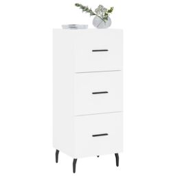 Berkfield Home Sideboard White 34.5x34x90 cm Engineered Wood - thumbnail 3