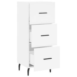 Berkfield Home Sideboard White 34.5x34x90 cm Engineered Wood - thumbnail 5