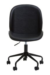 Orsina Clinton Home Office Chair in Black - thumbnail 2