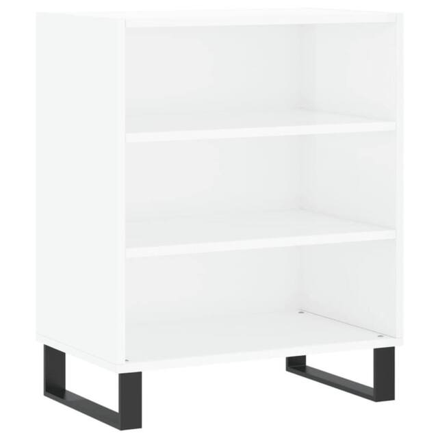 Berkfield Home Sideboard High Gloss White 57x35x70 cm Engineered Wood - Size: 57 x 35 x 70 cm