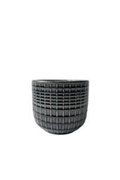 KDMD Hortus Grey Braga Pot 7cm H x 7.5cm Dia 4 Pack - thumbnail 2