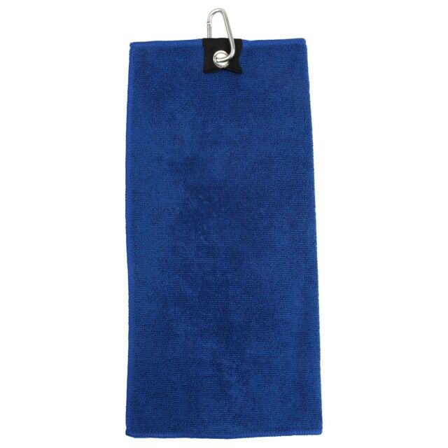 Towel City Microfibre Golf Towel in Royal - image 1