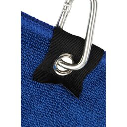 Towel City Microfibre Golf Towel in Royal - thumbnail 2