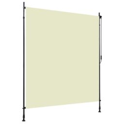 Berkfield Home Outdoor Roller Blind 200x270 cm Cream