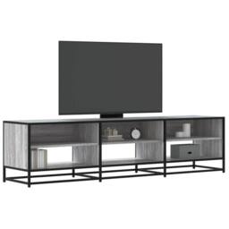 Berkfield Home TV Cabinet Grey Sonoma 180x40x46 cm Engineered Wood - Size: 180 x 40 x 46 cm - thumbnail 2