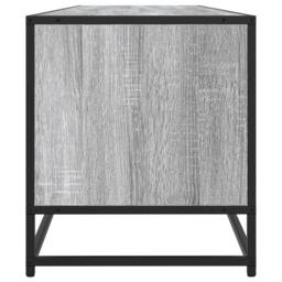Berkfield Home TV Cabinet Grey Sonoma 180x40x46 cm Engineered Wood - Size: 180 x 40 x 46 cm - thumbnail 5