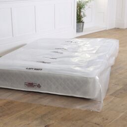 BSSPOKE Mattress Cover Storage Bag Moving Protective Chair Sofa Polythene Bag in Clear - Size: Super King - thumbnail 4