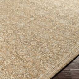 Livabliss Becki Owens Penny Vintage Beige Tan Traditional Vintage Boho Fringe Rug - Size: 160 cm x 215 cm - thumbnail 3