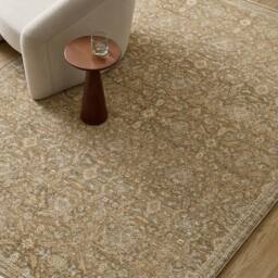 Livabliss Becki Owens Penny Vintage Beige Tan Traditional Vintage Boho Fringe Rug - Size: 160 cm x 215 cm - thumbnail 7