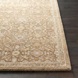 Livabliss Becki Owens Penny Vintage Beige Tan Traditional Vintage Boho Fringe Rug - Size: 160 cm x 215 cm - thumbnail 5