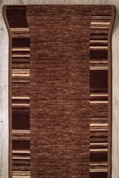 RugsX Anti-Slip Adagio Runner in Brown - Size: 133 cm x 530 cm - thumbnail 4