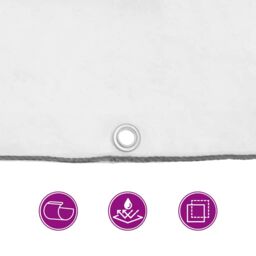 Berkfield Home Plant Cover¬†with Eyelets 1x3 m Polyethylene - thumbnail 9