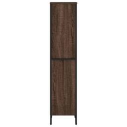 Berkfield Home Modern Bookcase Brown Oak 50x31x137.5 cm Engineered Wood - thumbnail 5