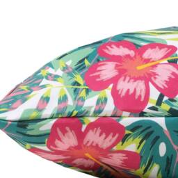 icon Indoor & Outdoor Tropical Print Waterproof Cushion, Parrot & Flower (4-Pack) - Size: 43 cm x 43 cm - thumbnail 3