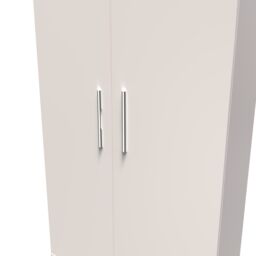 Ready Assembled 2 U Harrow 2 Door 2 Drawer Wardrobe (Ready Assembled) in Taupe - Size: Large - thumbnail 4