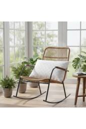 Living and Home Plush & Breathable Geometric Textured Pillow Insert for Back Stomach and Side Sleepers in White - thumbnail 3