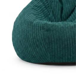 rucomfy Beanbags rucomfy Jumbo Cord Slouchbag - Indoor Classic Bean Bag for Adults in Teal - thumbnail 6