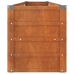 Berkfield Home Garden Raised Bed Rusty 320x40x45 cm Corten Steel in Brown - Size: 320 x 40 x 45 cm - thumbnail 5