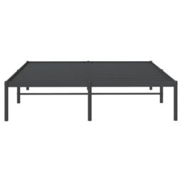 Berkfield Home Metal Bed Frame Black 150x200 cm King Size - thumbnail 5
