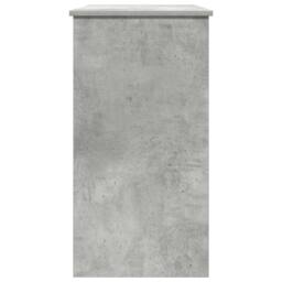 Berkfield Home Decorative Desk Concrete Grey 80x40x75 cm Engineered Wood - Size: 80 x 40 x 75 cm - thumbnail 6