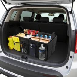 NESTLUNE Car Boot Organiser Foldable Portable Heavy Duty Large Car in Black - thumbnail 4