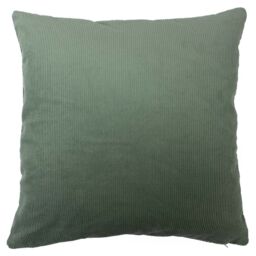 Furn Jagger Ribbed Corduroy Cushion in Green - thumbnail 2