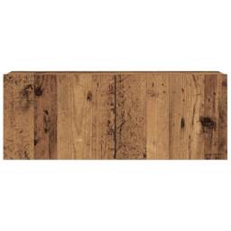 Berkfield Home Classic 7 Piece TV Cabinet Set Wall-mounted Old Wood Engineered Wood in Brown - thumbnail 5