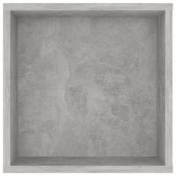 Berkfield Home Wall-Mounted TV Cabinet Concrete Grey 102x35x35 cm Engineered Wood - Size: 102 x 35 x 35 cm - thumbnail 5