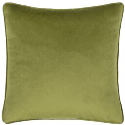 Wylder Nature Kielder Forest Sherwood Chenille Piped Cushion - Size: 43 cm x 43 cm - thumbnail 2