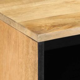 Berkfield Home TV Cabinet Brown 80x31.5x46 cm Solid Wood Mango - thumbnail 7