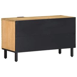 Berkfield Home TV Cabinet Brown 80x31.5x46 cm Solid Wood Mango - thumbnail 5
