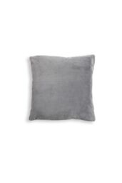 BHS Microfleece Cushion in Charcoal - Size: 59 cm x 59 cm - thumbnail 2