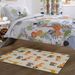 New Edge Blinds Printed Rug - Safari Animals - Size: 60 cm x 90 cm - thumbnail 3