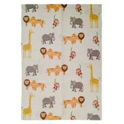 New Edge Blinds Printed Rug - Safari Animals - Size: 60 cm x 90 cm - thumbnail 1