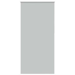 Berkfield Home Roller Blind Blackout Off-White 40x230 cm Fabric Width 35.7 cm Po… in Grey - thumbnail 2