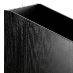 VOGREX Black 2 Level Modern Vinyl Record Storage Unit LP Holder - thumbnail 6
