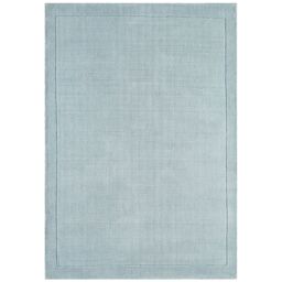 The Rug Shop UK Handmade Luxurious Modern Plain Wool Easy To Clean Area Rug in Duck Egg Blue - Size: 160 cm x 230 cm - thumbnail 6