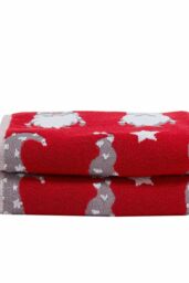 Fusion 'Christmas Gonks' Luxury Heavyweight Festive Hand Towels (Twin Pack) - thumbnail 2