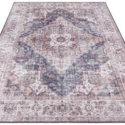THE RUGS Palma Indoor Outdoor Reversible Rug Durable Soft for Living Room in Grey - Size: 120 cm x 170 cm - thumbnail 6