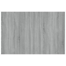 Berkfield Home Classic Bed Headboard with Cabinets Grey Sonoma Engineered Wood - thumbnail 7