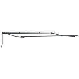Berkfield Home Manual Retractable Awning Burgundy 400x300 cm - thumbnail 5
