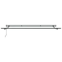 Berkfield Home Manual Retractable Awning Burgundy 400x300 cm - thumbnail 7