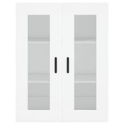 Berkfield Home Highboard White 69.5x34x180 cm Engineered Wood - thumbnail 6