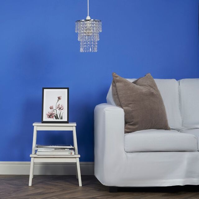 ValueLights Acrylic Droplets Silver Ceiling Pendant Droplets Shade - image 1