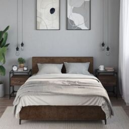 Berkfield Home Bedside Cabinets 2 pcs Brown Oak 40x40x55 cm Engineered Wood - Size: 40 x 40 x 55 cm - thumbnail 1
