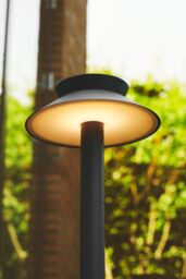 Nordlux Modern Outdoor Garden Post Black Metal SolarLed Light, IP44 - thumbnail 5