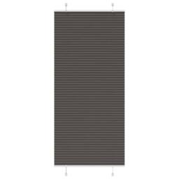 Berkfield Home Pleated Blind Black 90x200 cm Fabric Width 89.4 cm Polyester - thumbnail 2